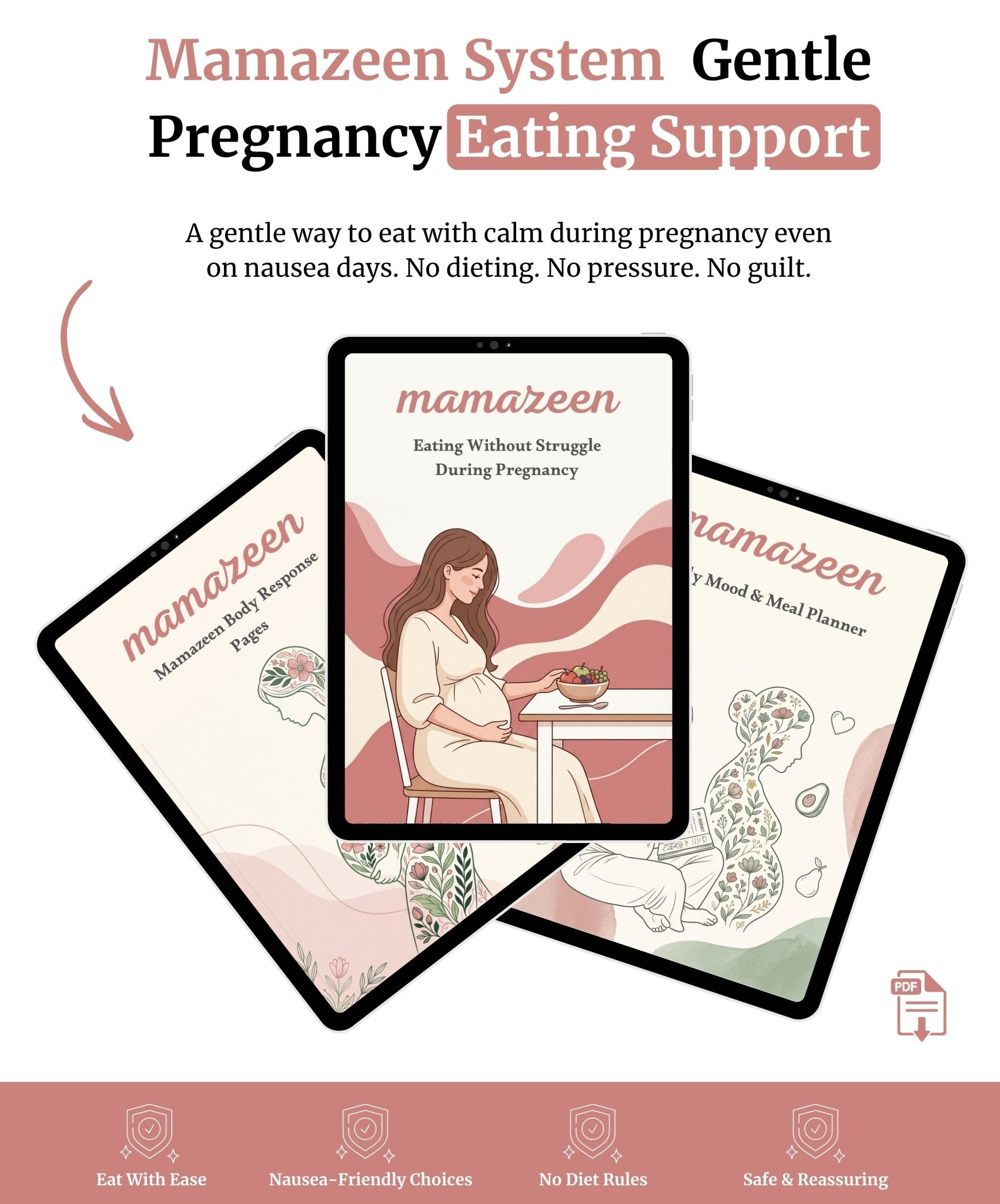 Eat Without Nausea Even on the Hardest Pregnancy Days - mamazeen